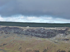 
Inclines to Cwar Du Quarry, Blaenrhondda, February 2012